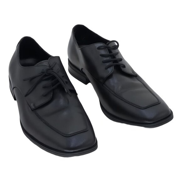 Calvin Klein Men\'s Malley Dress Oxford Lace-Up Shoes Black 10.5M main image 6
